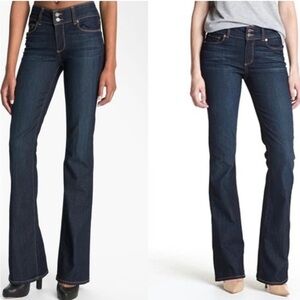 PAIGE Dark Blue Flare Jeans